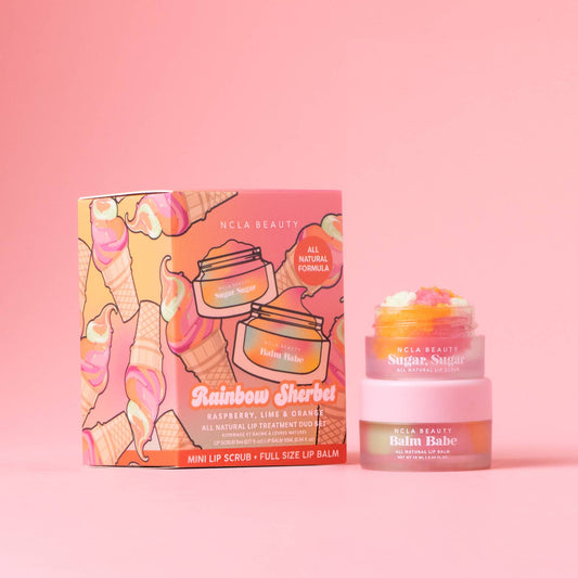 Rainbow Sherbet Lip Care Set