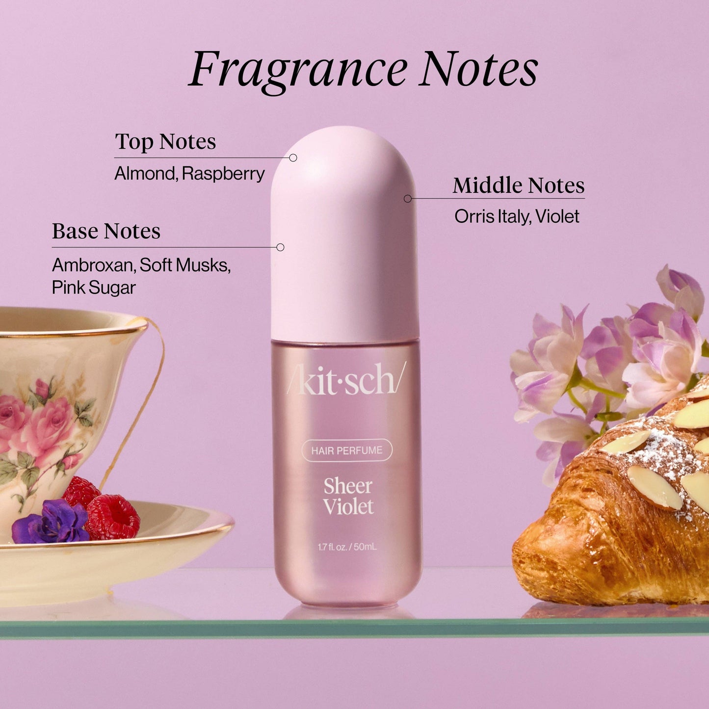 Sheer Violet Hair Perfume