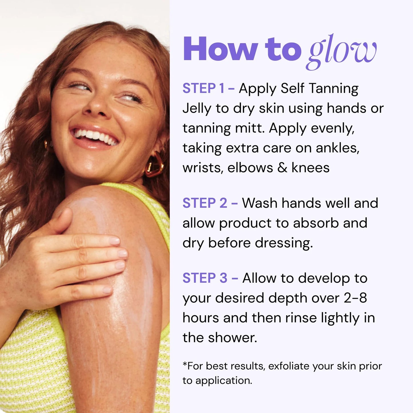 Self Tanning Jelly - returning August 15th