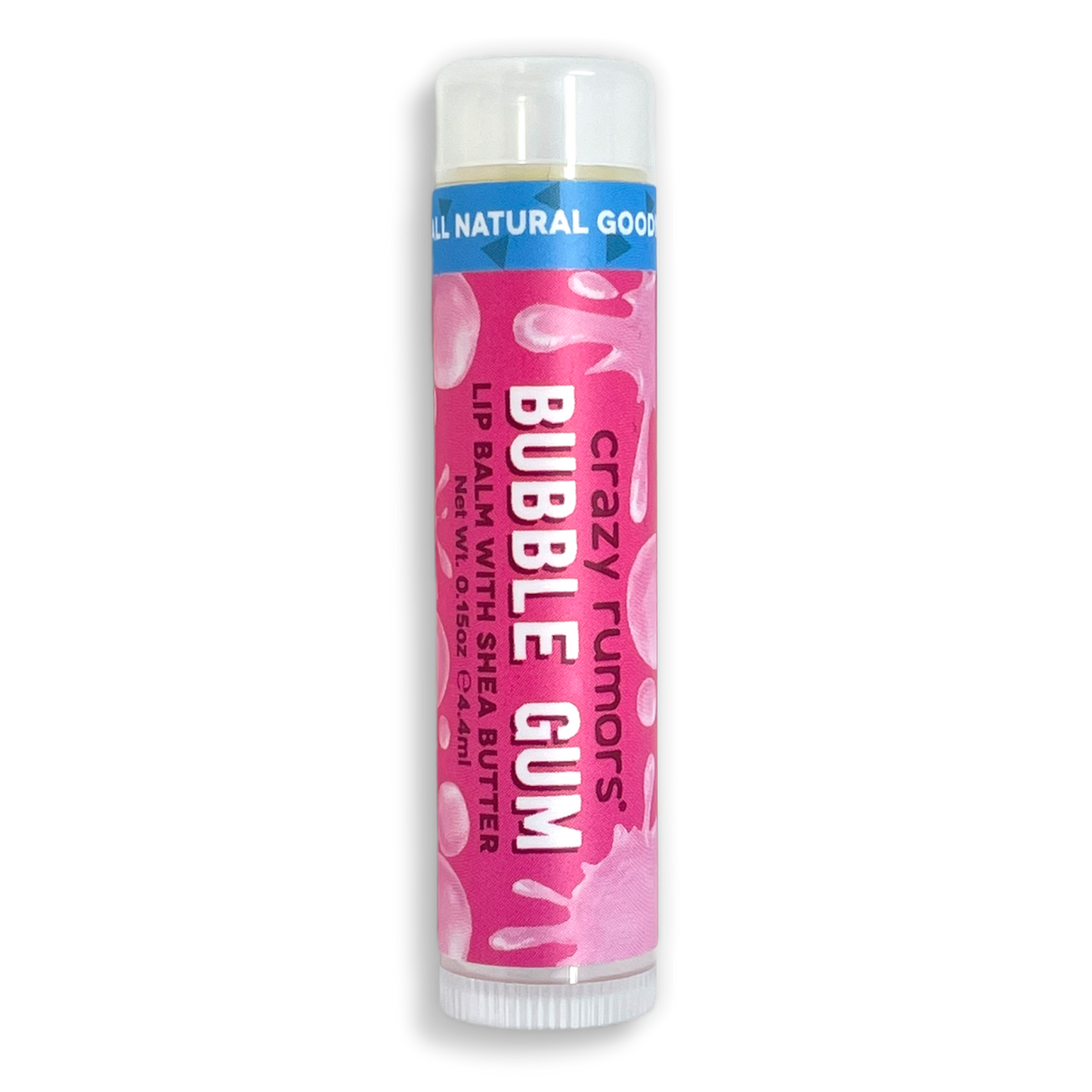 All Natural, Vegan Bubble Gum Lip Balm