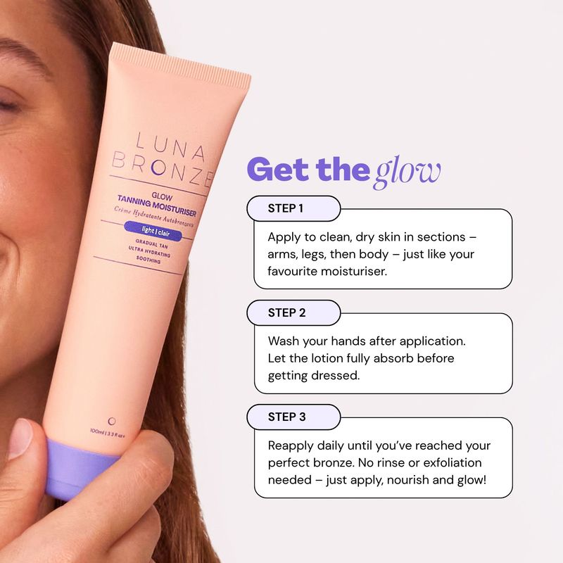 Travel Glow Gradual Tanning Moisturiser