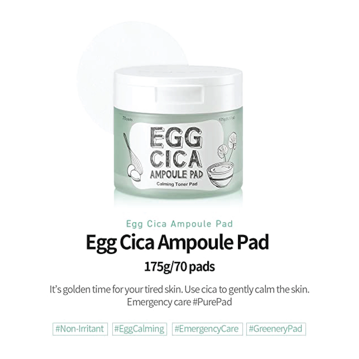 Egg Cica Ampoule Pads
