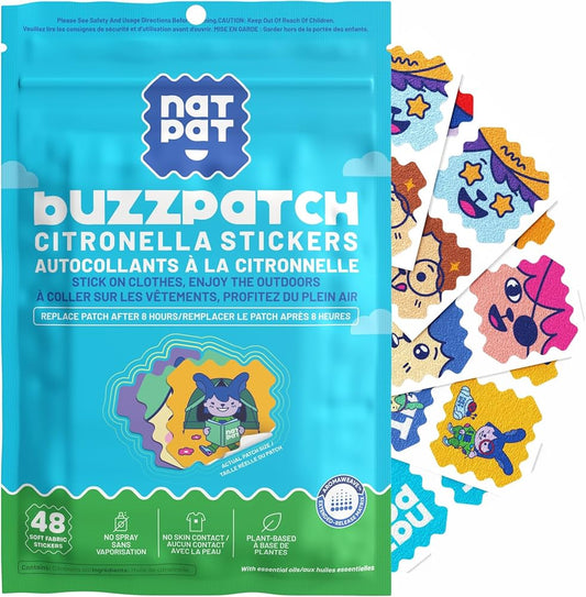 Natural Mosquito Repellent Patches for Kids