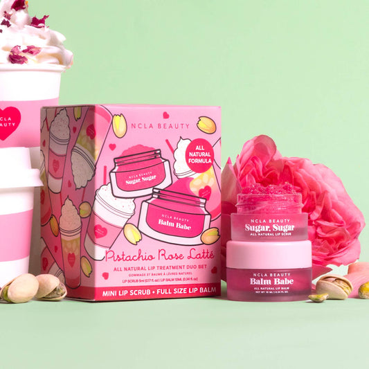 Pistachio Rose Latte Valentine's Day Lip Care Set