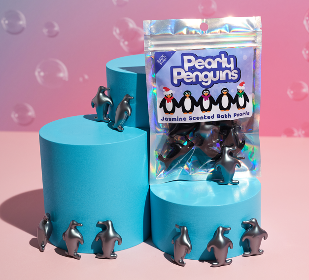 Pearly Penguins - Pack of 10 Ocean Scented Bath Pearls