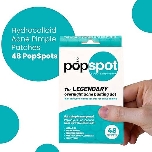 Popspot Spot Treatment Acne & Pimple Remover Dot (48 Pack)