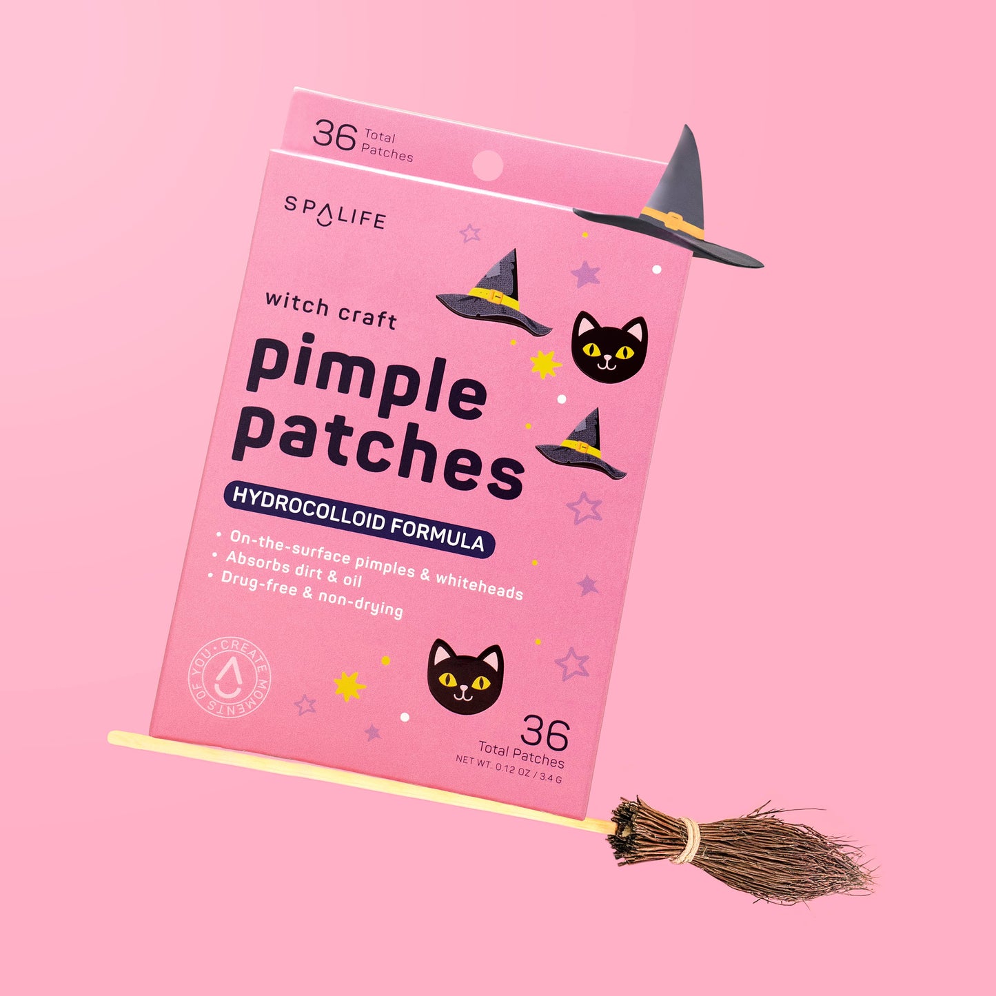 Witch Craft (Cats & Hats) Hydrocolloid Pimple Patches