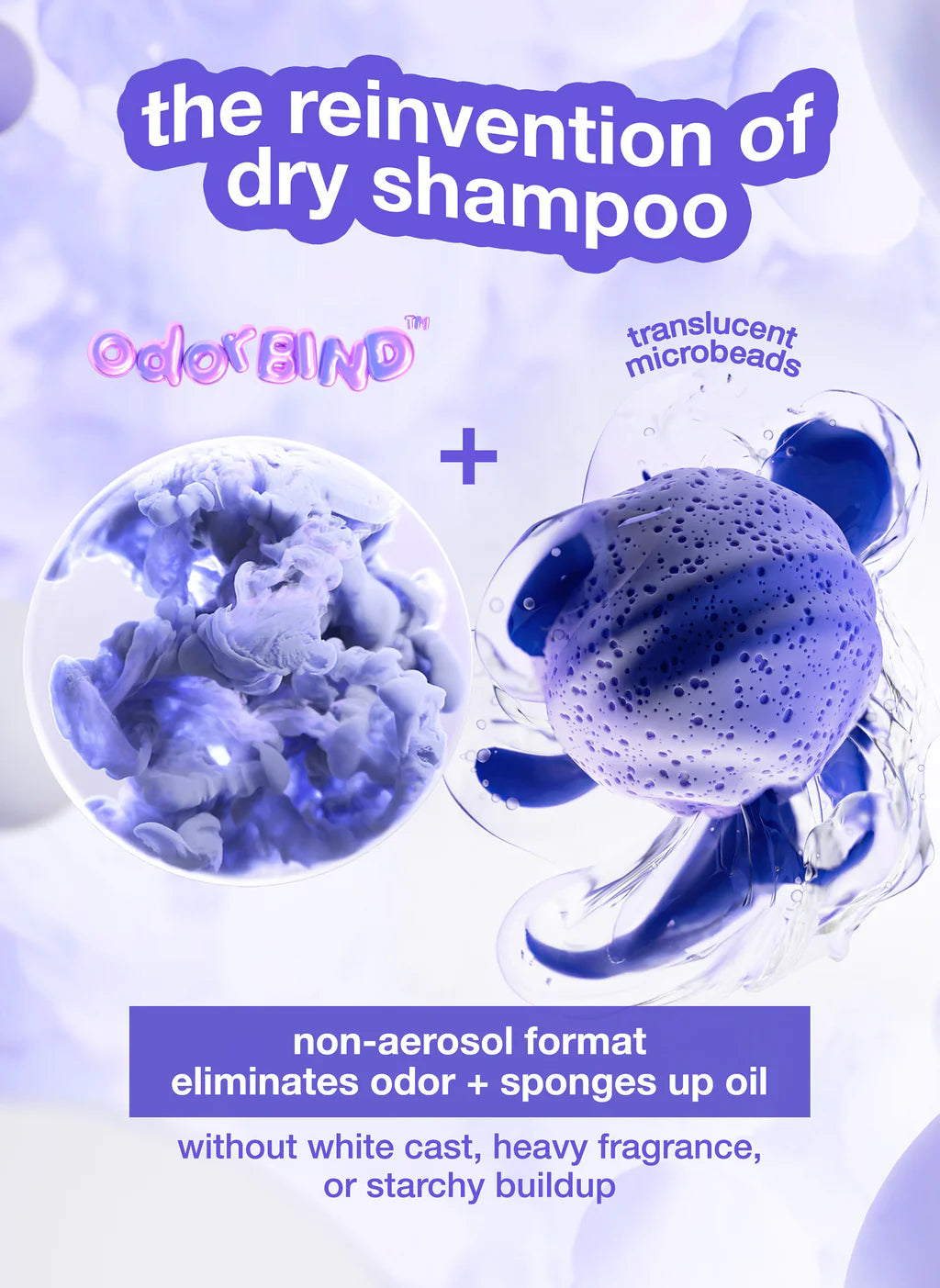 AirWash™ dry shampoo