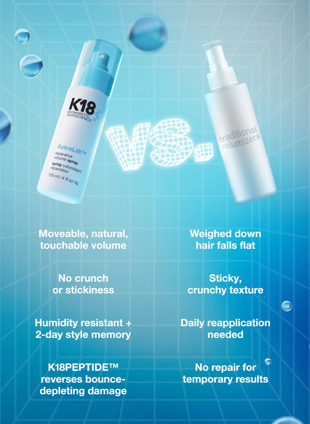 AstroLift™ reparative volume spray