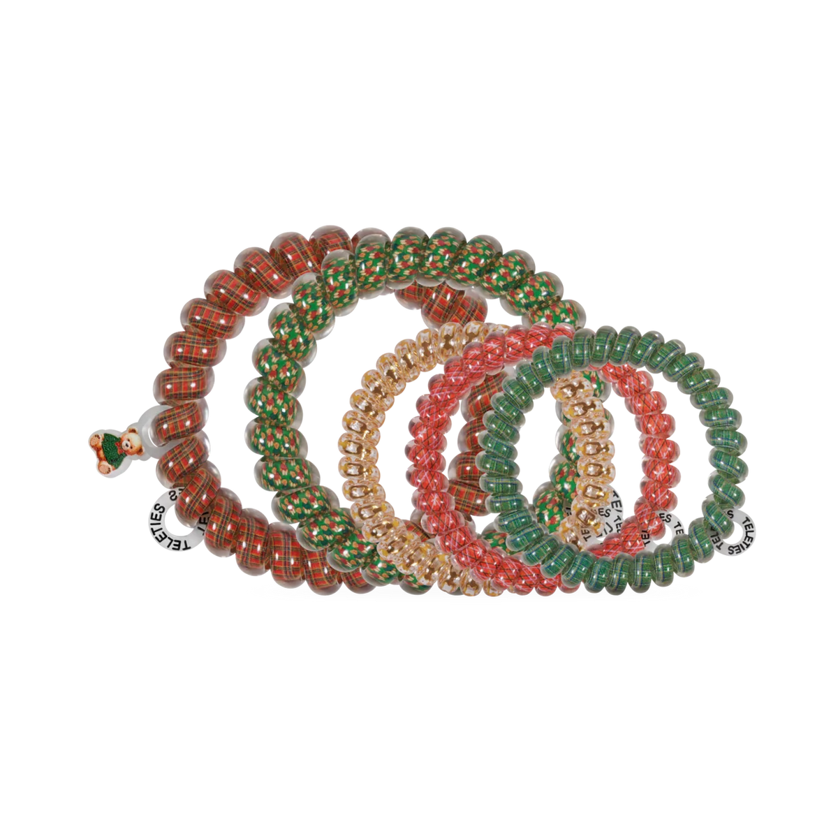 Beary Christmas Mix Pack Hair Ties