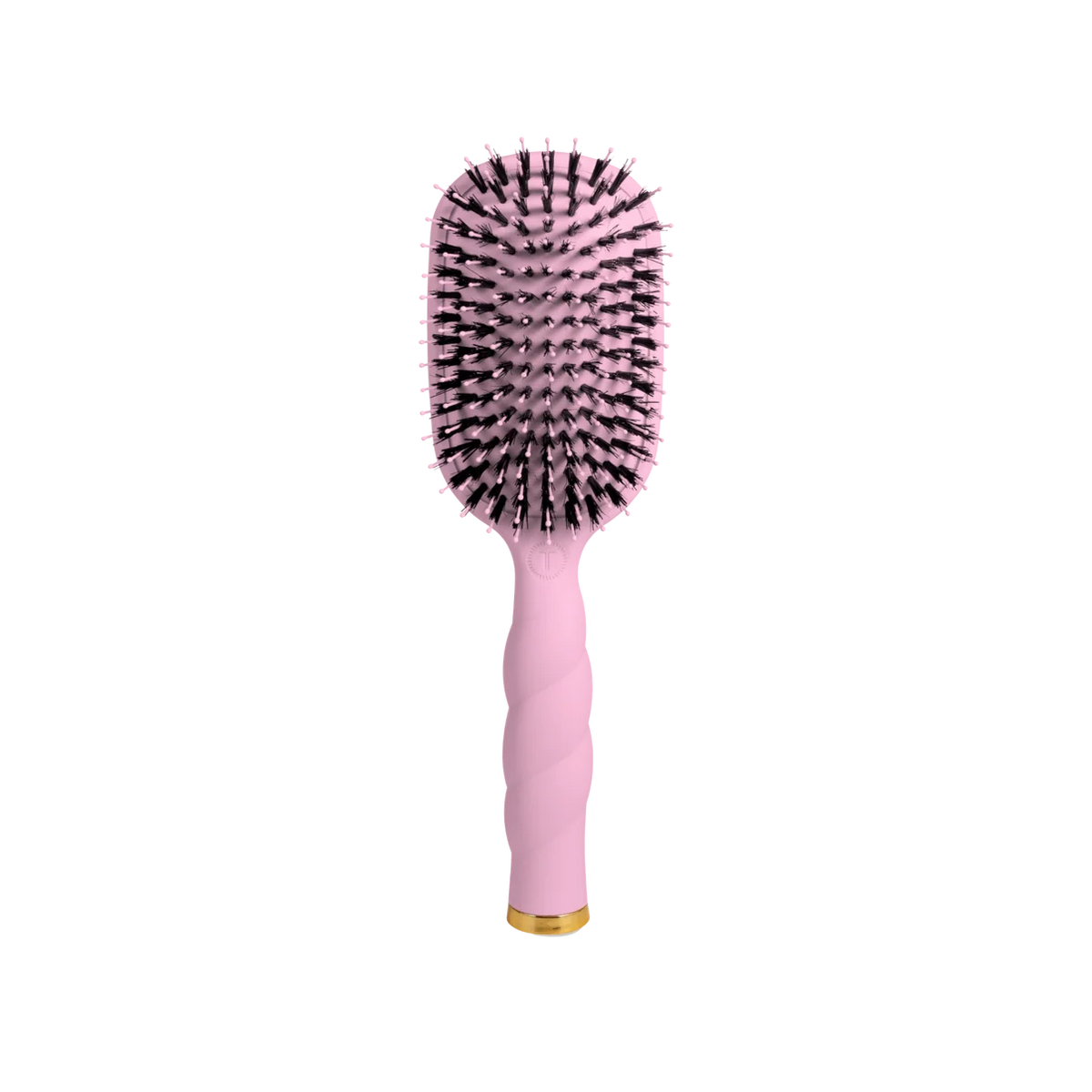 Boar Bristle Hair Brush - Bubblegum Pink