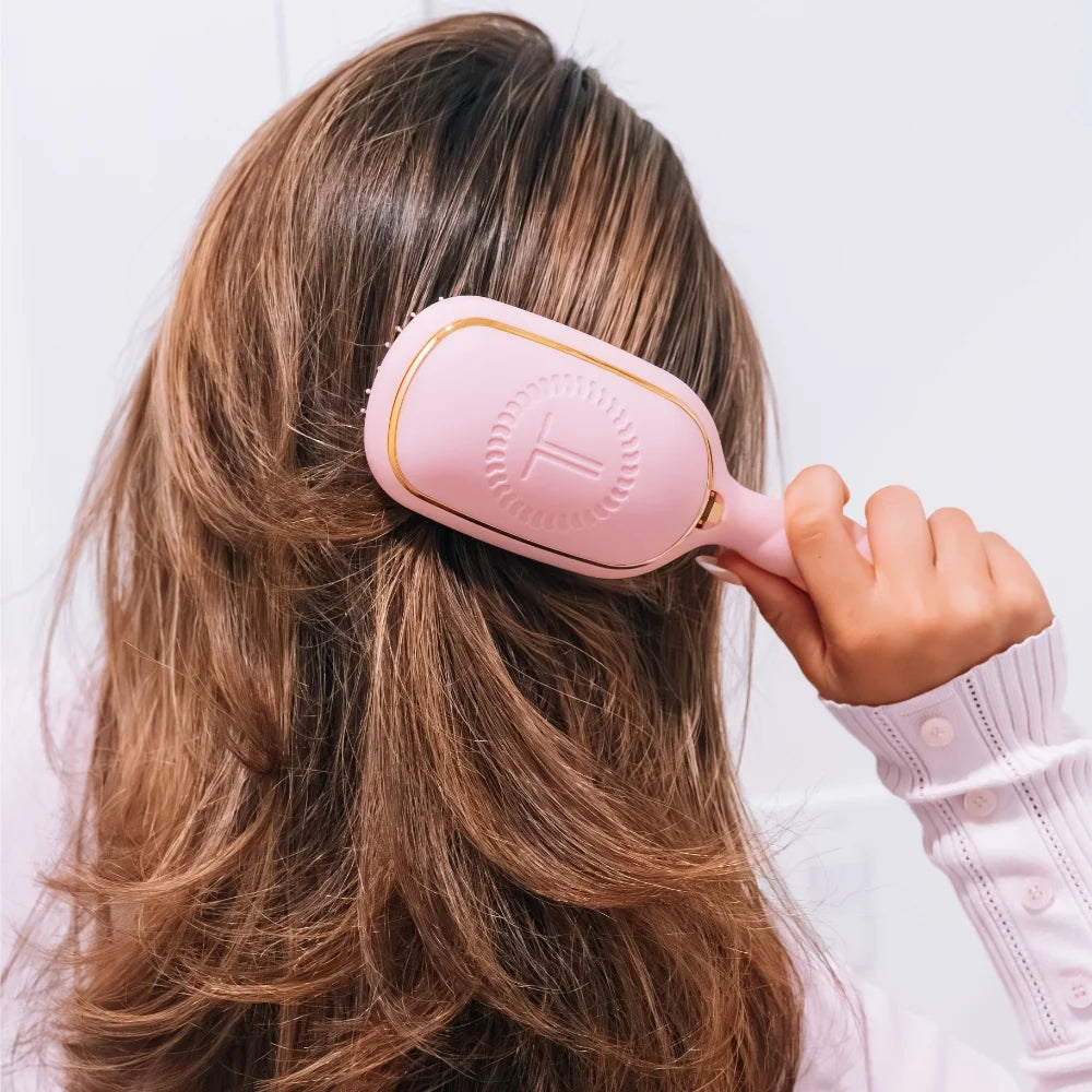 Detangler Hair Brush for Medium Hair - Bubblegum Pink