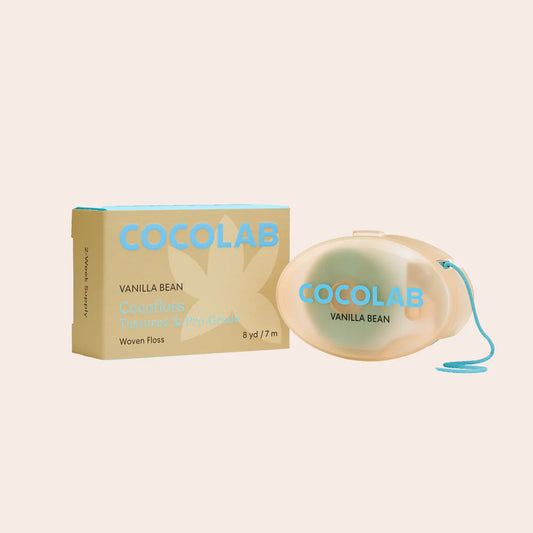 Vanilla Bean Mini Cocofloss Super-Cleansing Dental Floss 8yd