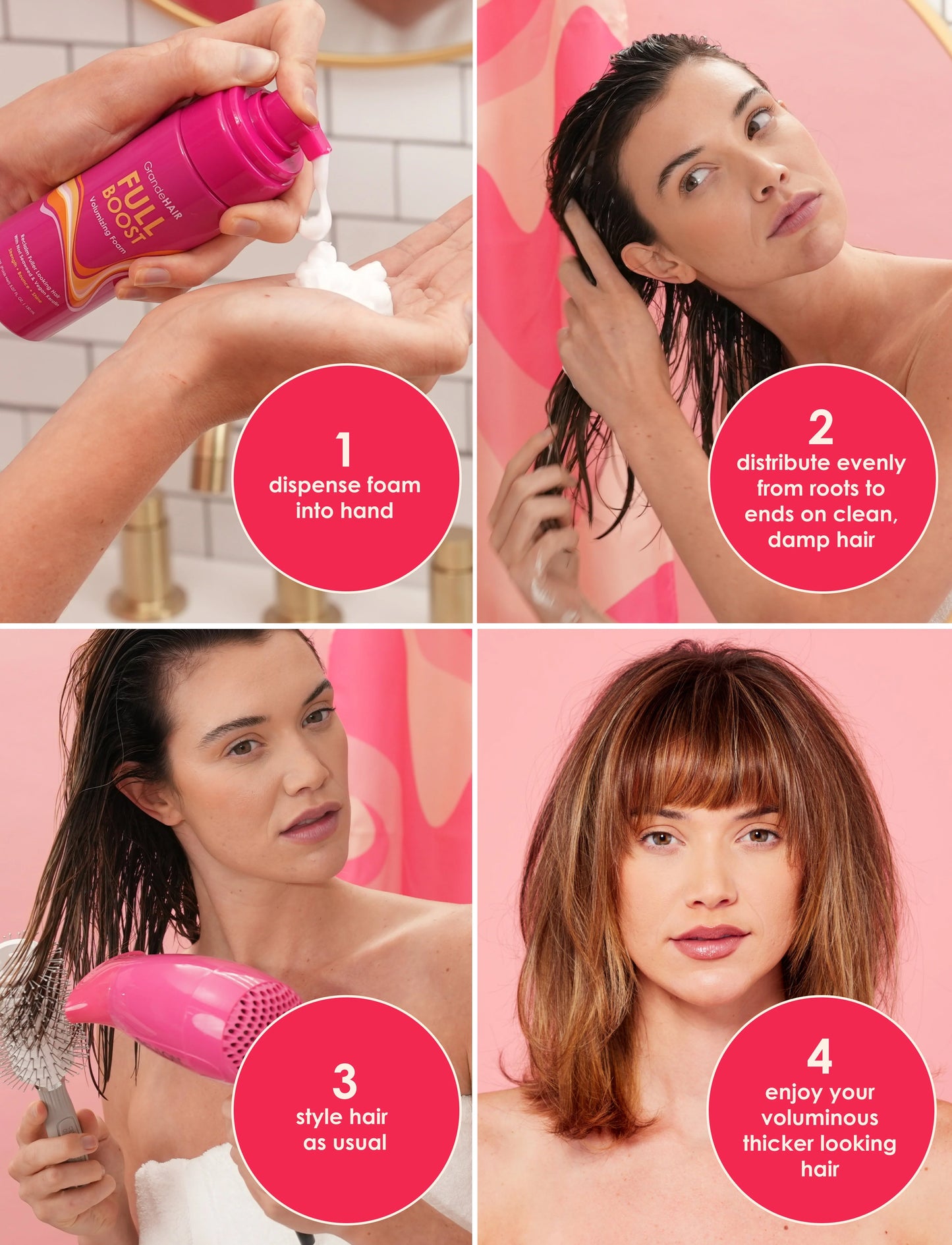 GrandeHAIR Full Boost Volumizing Foam