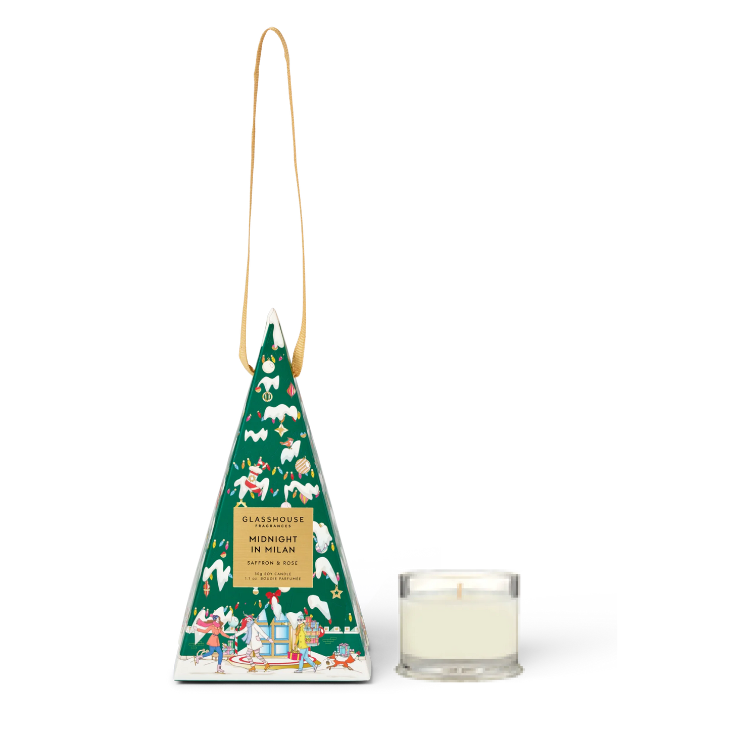 Midnight In Milan Ornament Candle