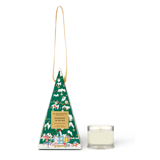 Midnight In Milan Ornament Candle