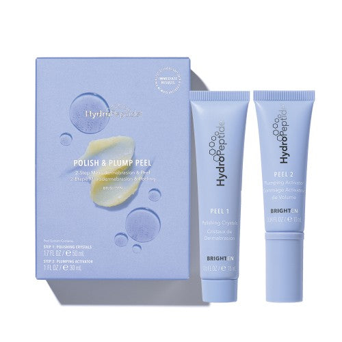 HydroPeptide Brighten Polish & Plump Peel Travel Kit