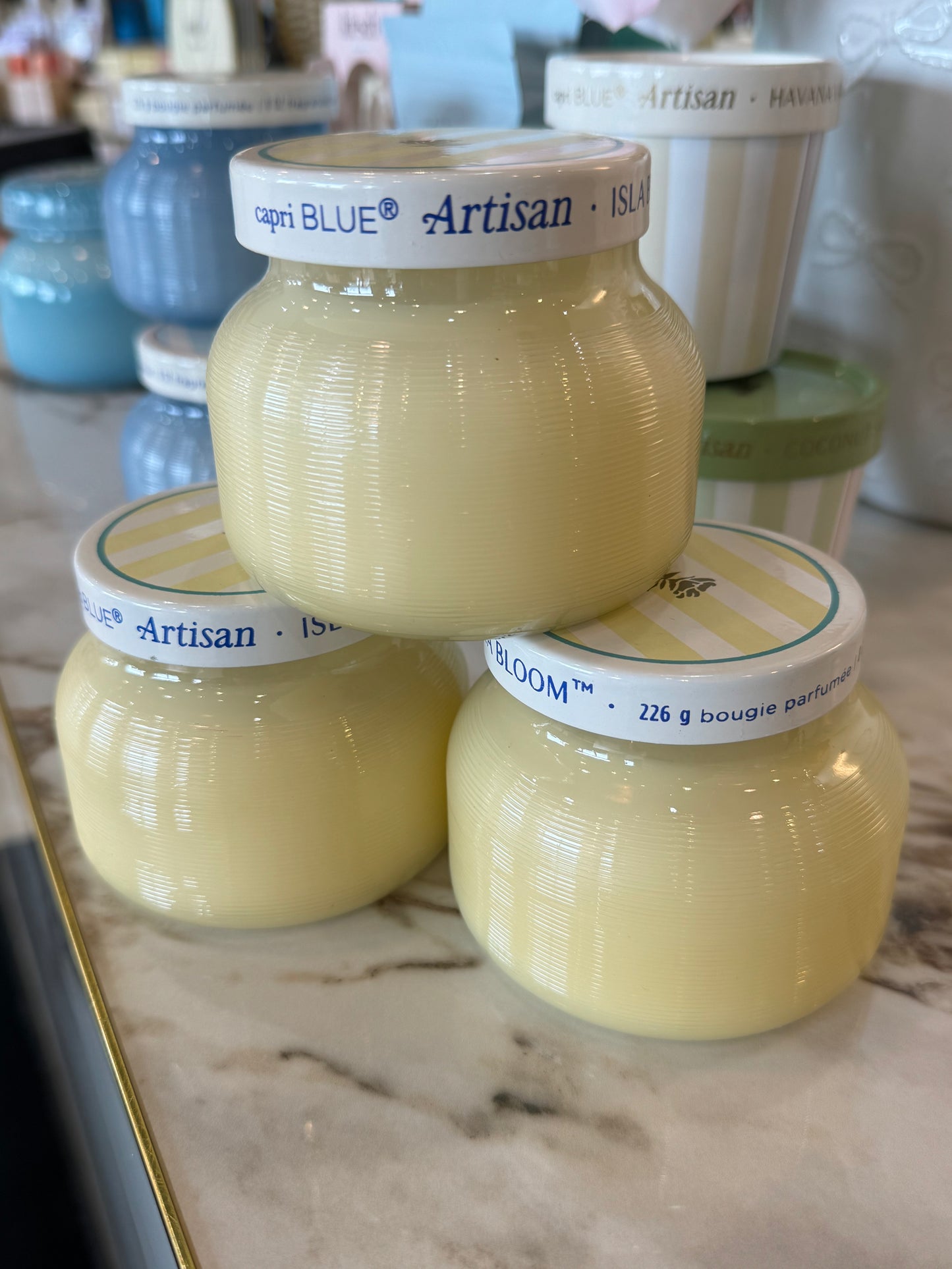 Caffe Capri 8oz Petite Candle, Isla Bloom