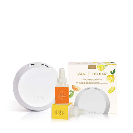 Lemon leaf and Mandarin Coriander Smart Home Diffuser set