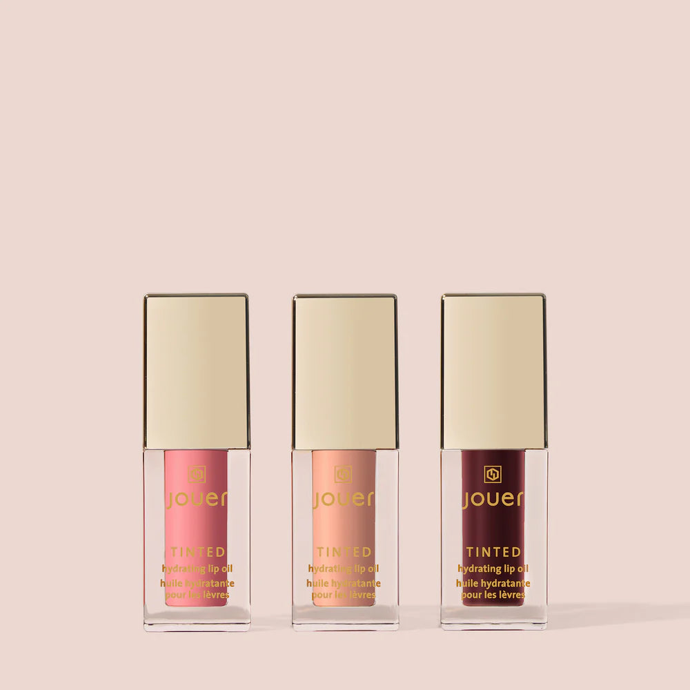The Lip Edit Deluxe Tinted Lip Oil Trio