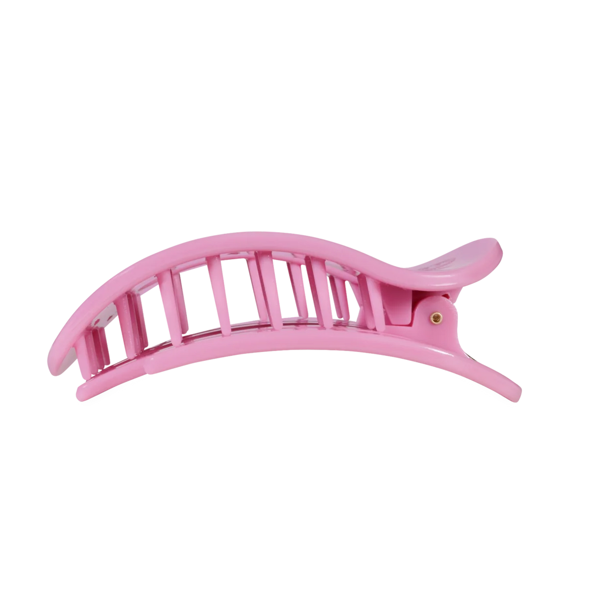 Just Add a Bow Flat Round Hair Clip
