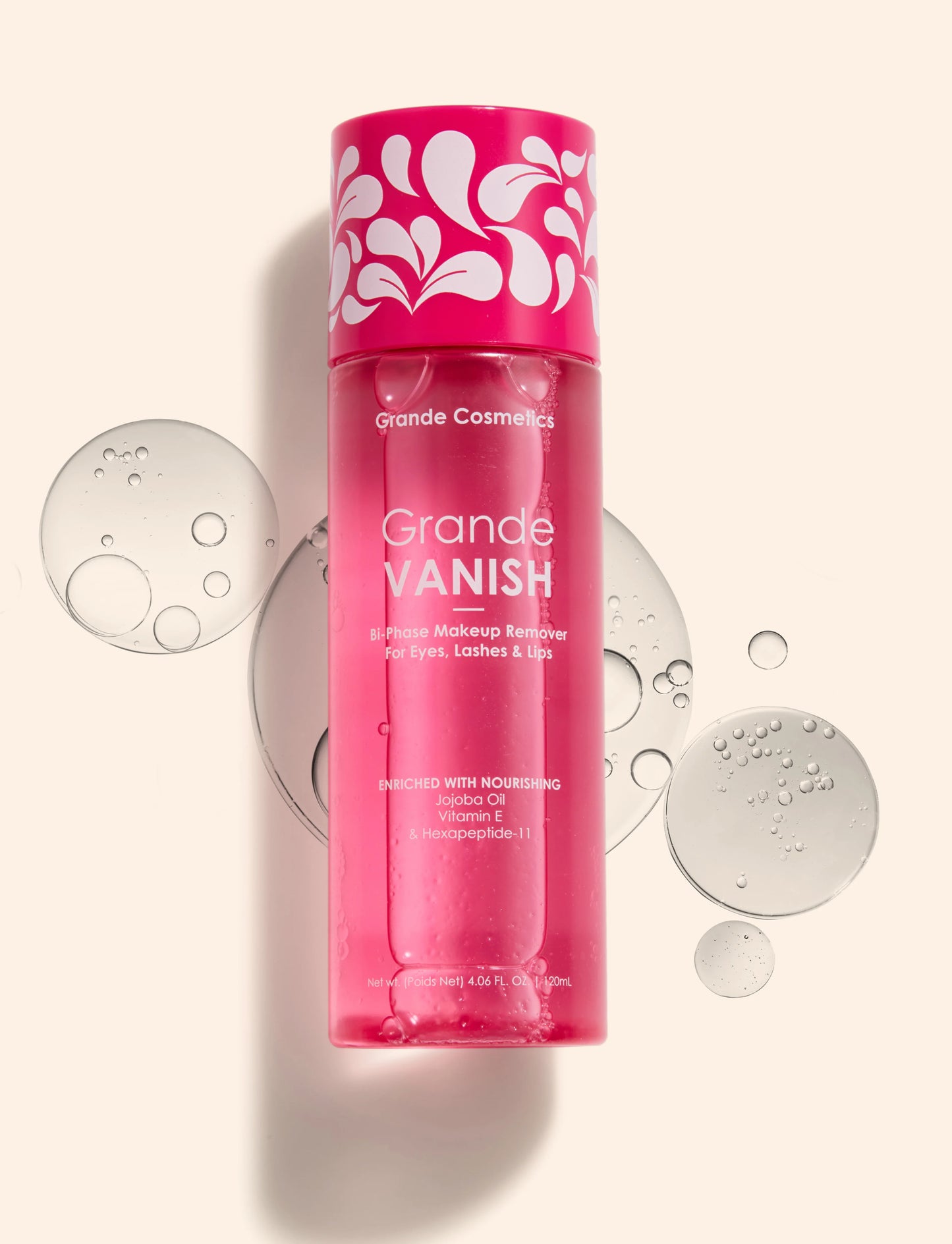 GrandeVANISH Bi-Phase Makeup Remover