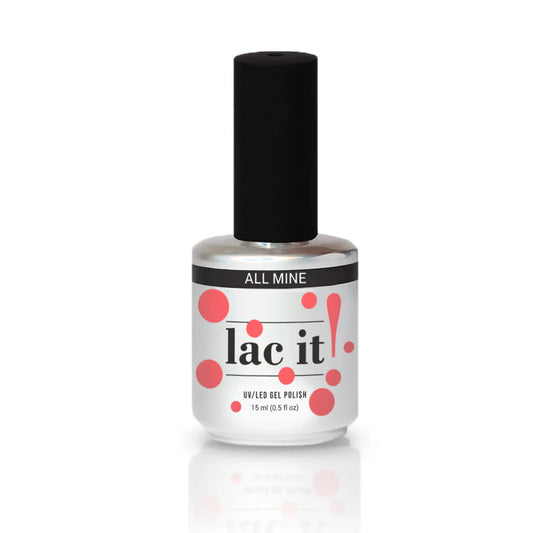 Lac it! Gel Polish | All Mine - A pink coral créme
