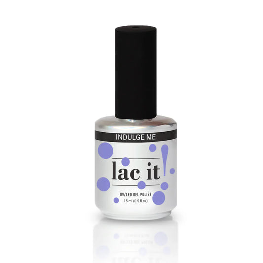 Lac it! Gel Polish | Indulge Me - A cool lilac crème