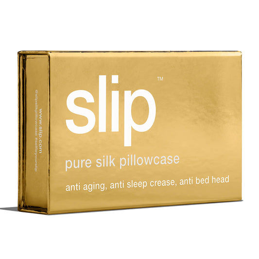 Slip Pure Silk pillowcase - queen - gold