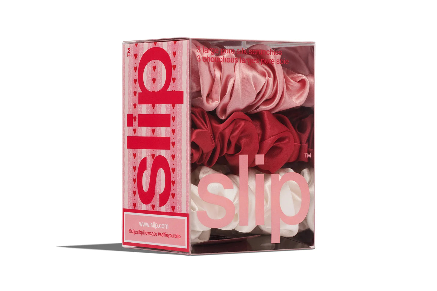 Rosy Large Scrunchies