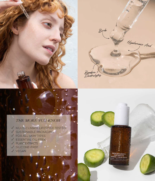 Birch Hyaluronic Electrolyte Quench + Calm Serum