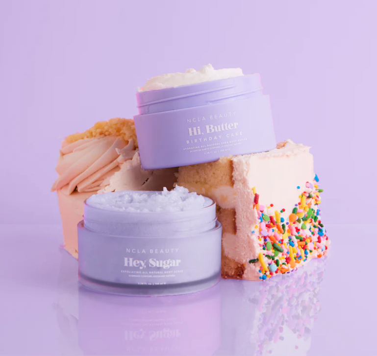 Birthday Cake Body Scrub + Body Butter Set