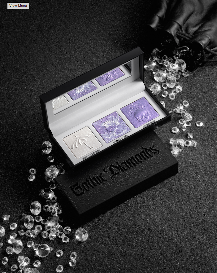 Gothic Diamonds Extreme Frost Trio Palette