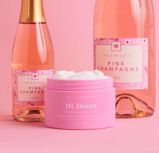 Hi, Butter All Natural Shea Body Butter - Pink Champagne