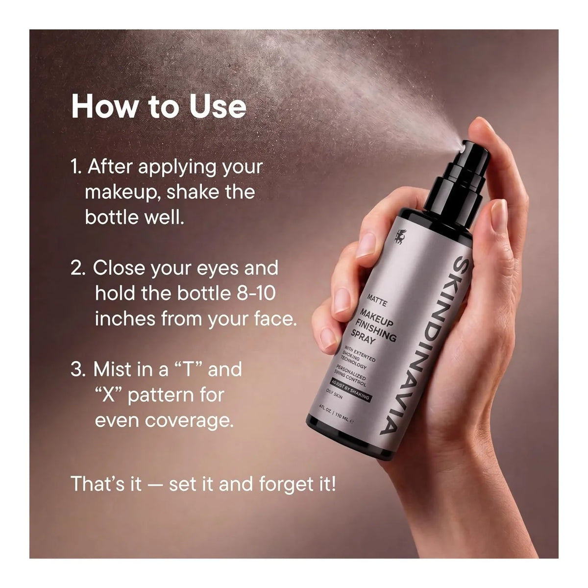 Matte Makeup Finishing Spray