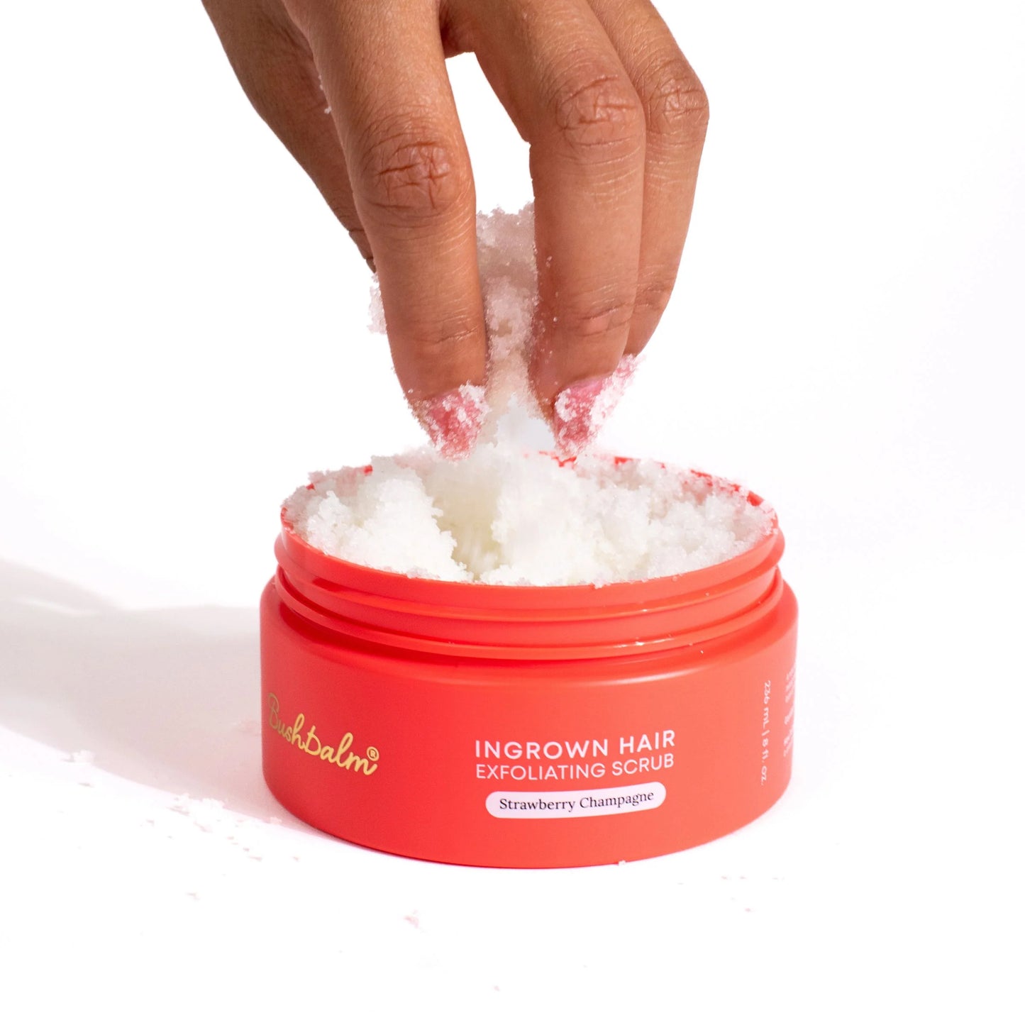 Ingrown Hair Exfoliating Body Scrub - Strawberry Champagne