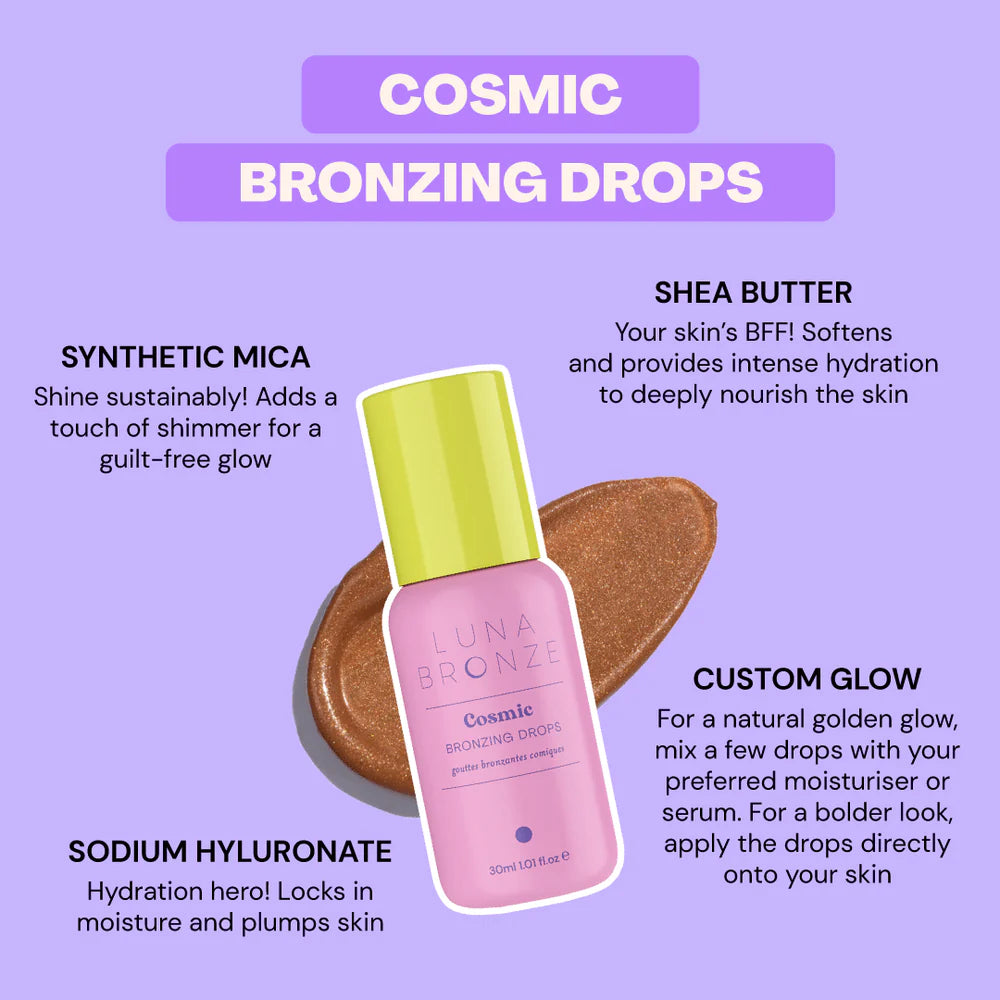 Cosmic Bronzing Drops