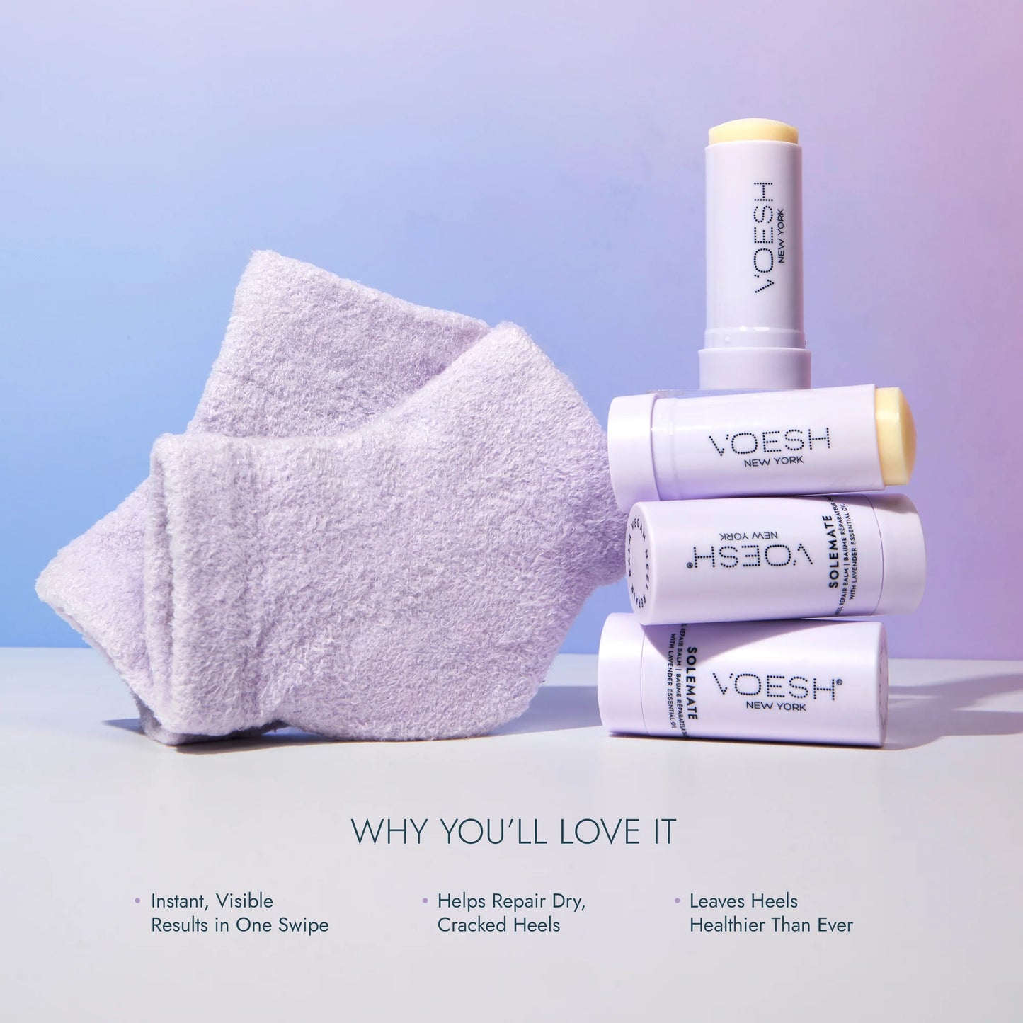 Heel Repair Duo Lavender Set