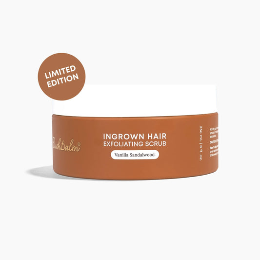 Vanilla Sandalwood Ingrown Hair Exfoliating Body Scrub