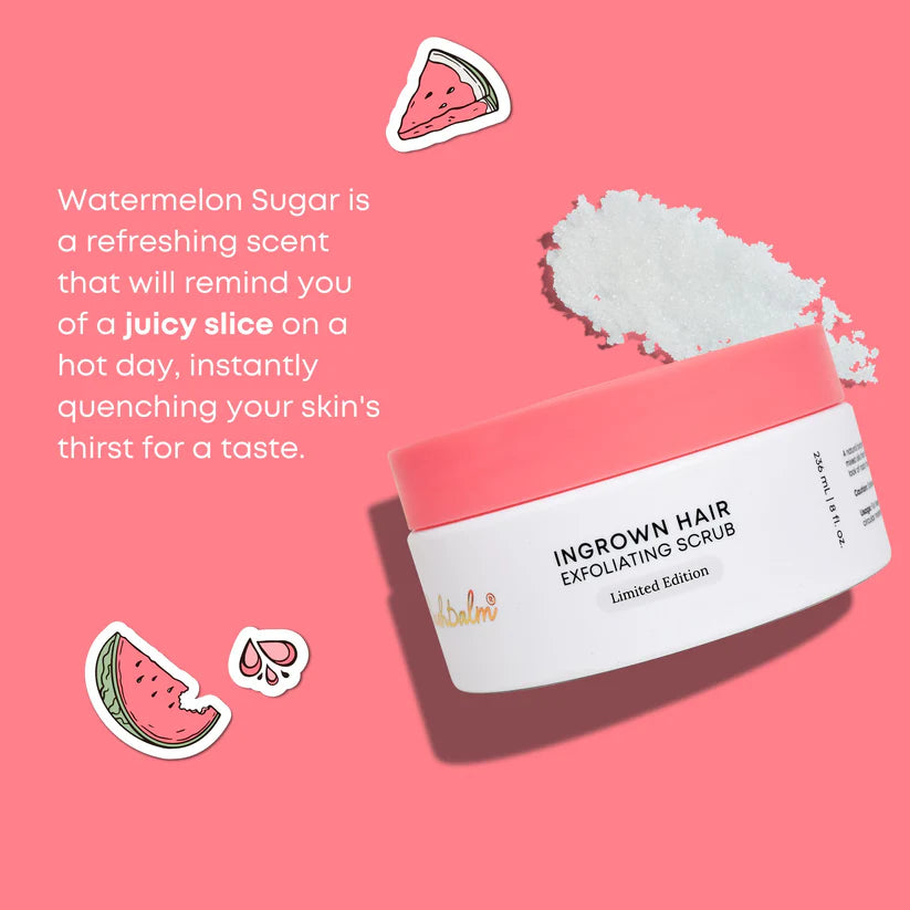 Ingrown Hair Exfoliating Body Scrub - Watermelon Sugar