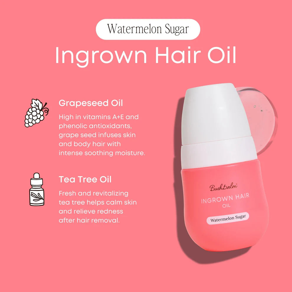 Ingrown Hair + Pre-Post Wax Oil - Watermelon Sugar