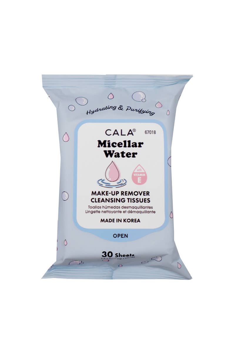 Makeup Remover Wipes 30 sheets Micellar Water