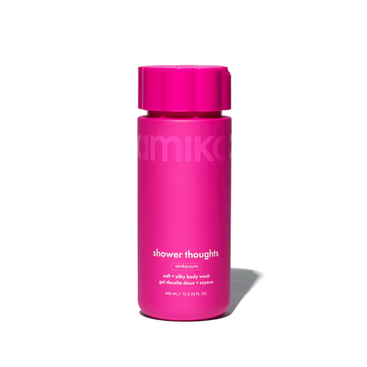 Shower thoughts soft + silky body wash