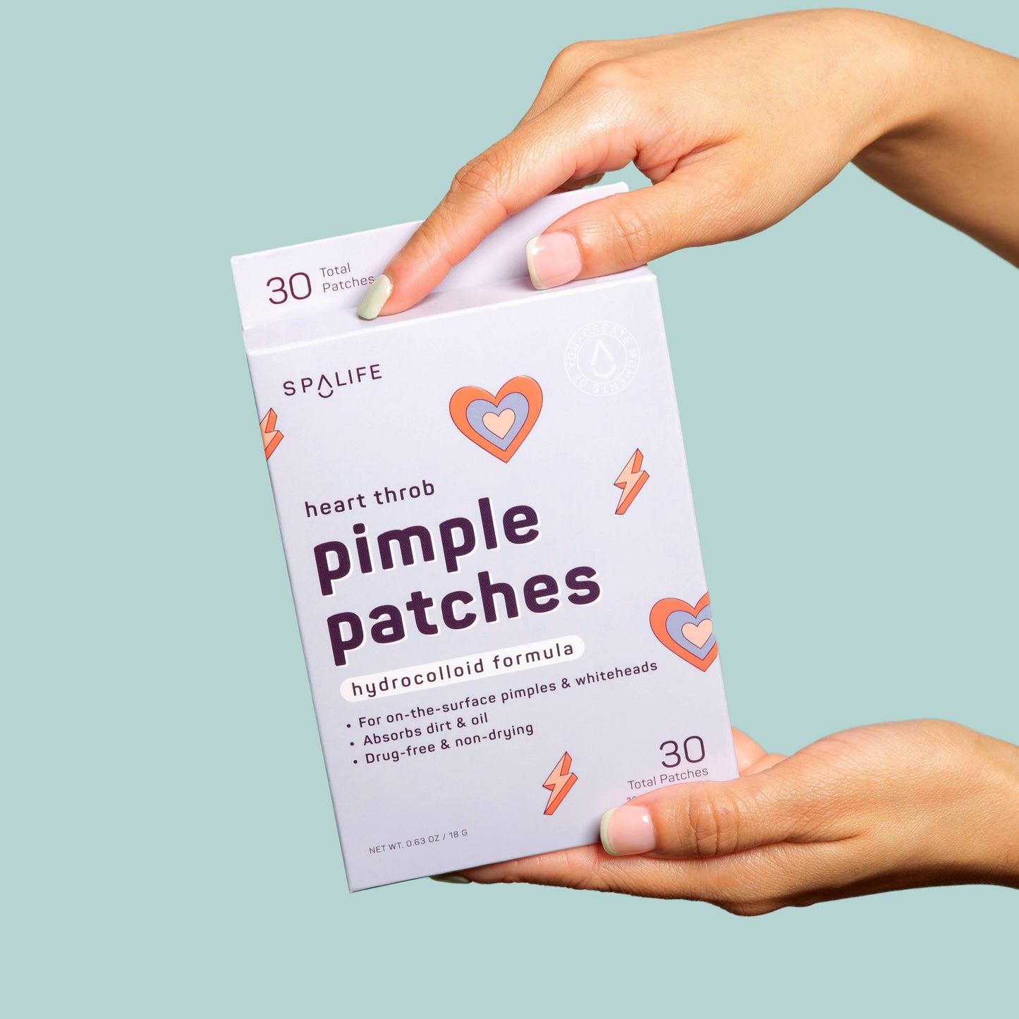 Valentines' Day Heart Throb Hydrocolloid Pimple Patches