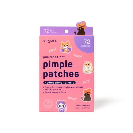 Purrrfect-Treat Hydrocolloid Halloween Pimple Patches