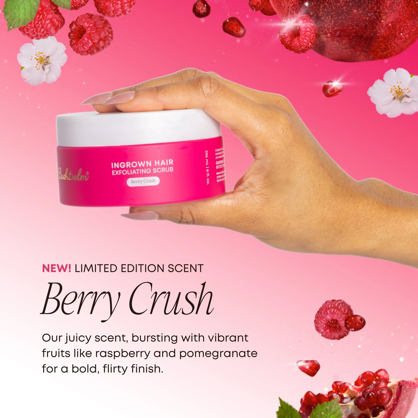 Berry Crush Ingrown Hair Exfoliating Body Scrub