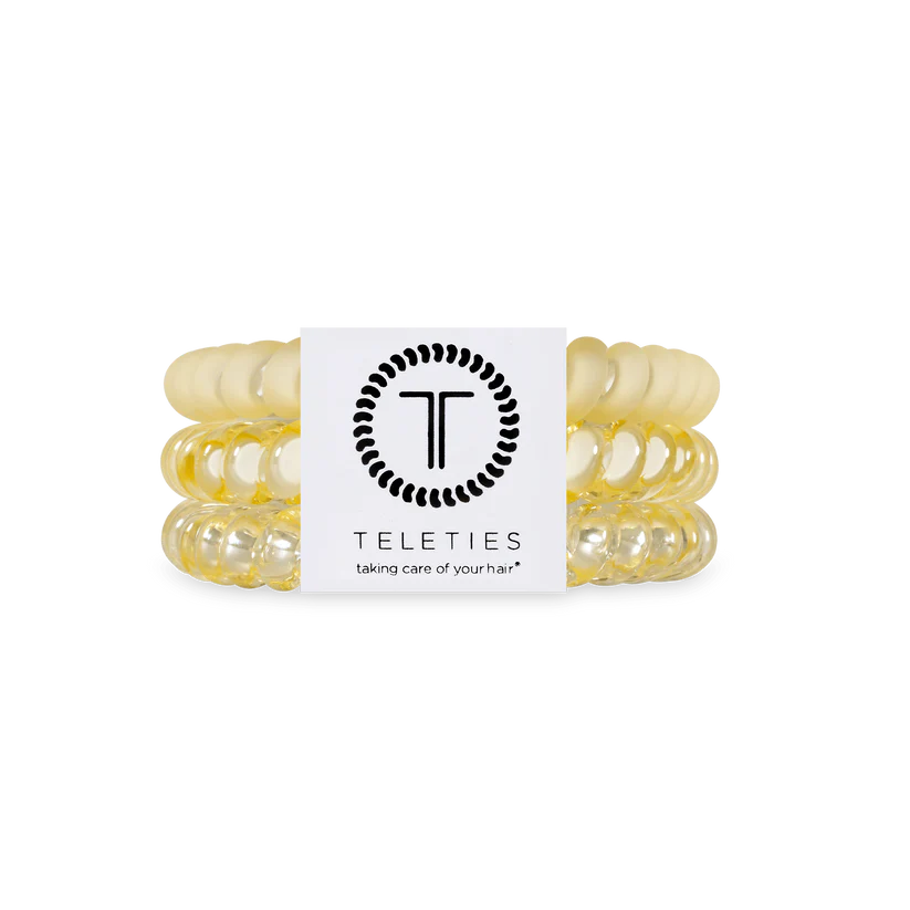 Butter Yellow Hair Ties