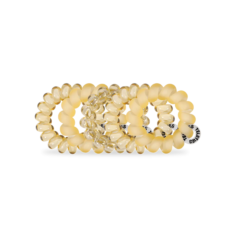 Butter Yellow Hair Ties