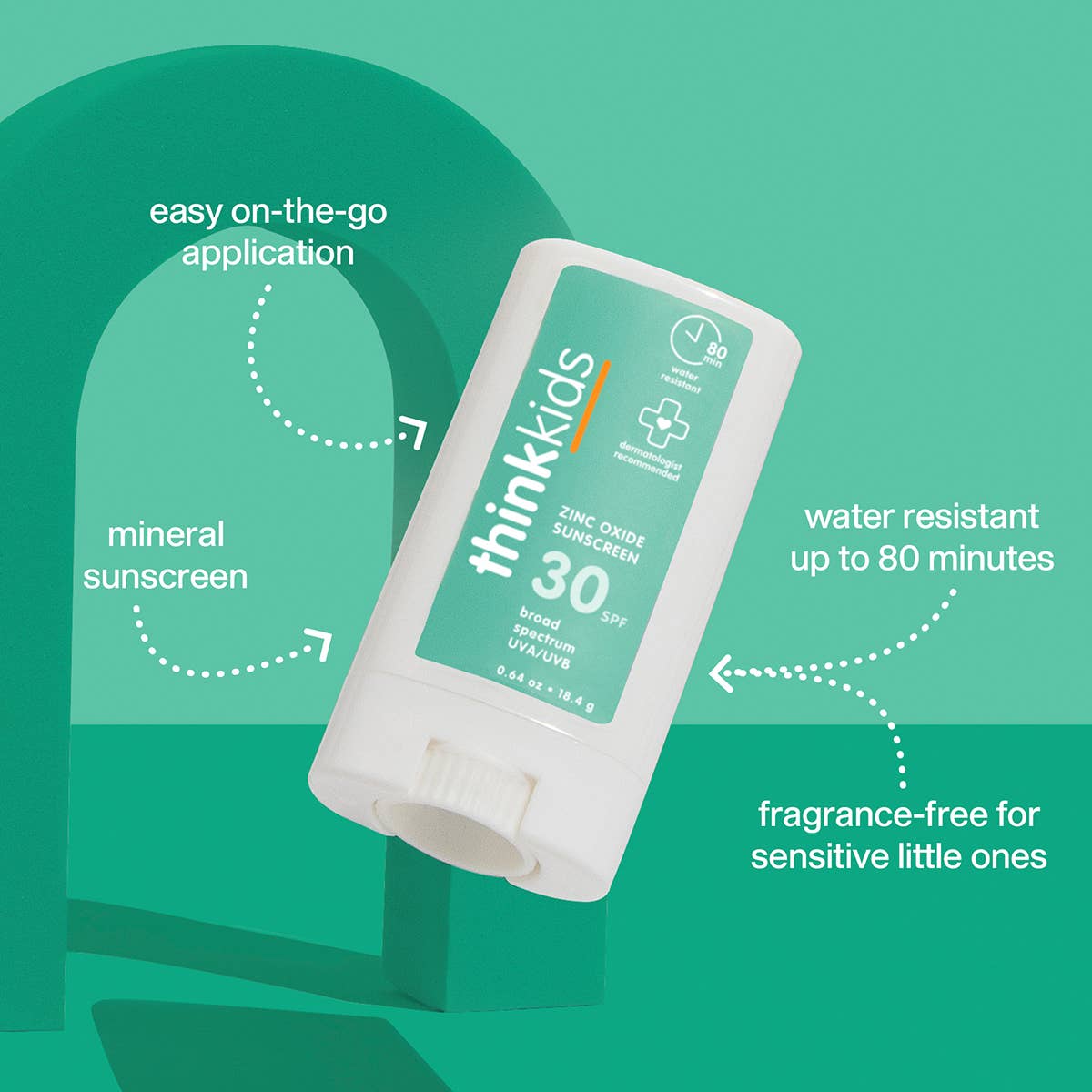 Think Kids SPF 30 Face & Body Sunscreen Stick