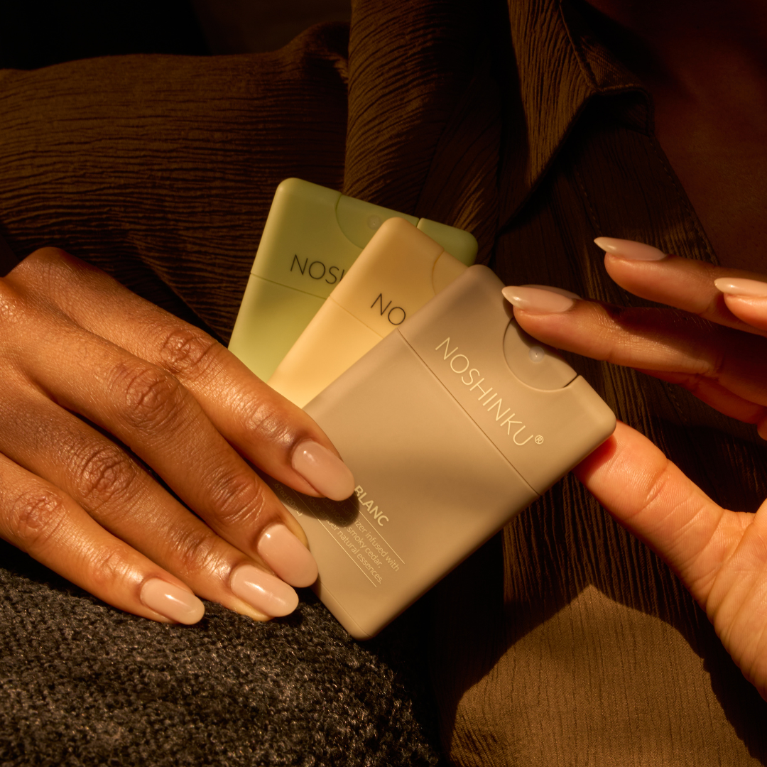 Refillable Pear Blossom Tea Hydrating Pocket Hand Sanitizer